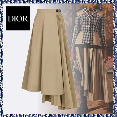 dior mid length skirt|christian dior skirt 2022.